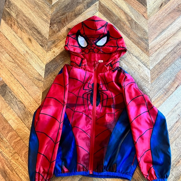 H&M Jackets & Coats Spiderman Jacket Poshmark